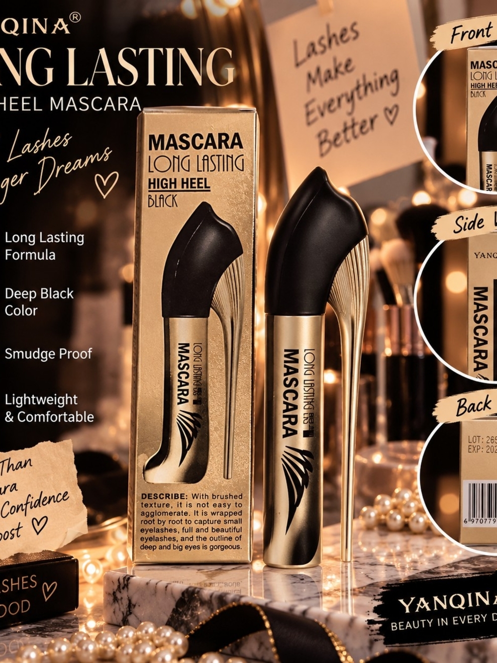 Long Lasting High Heel Mascara - Black